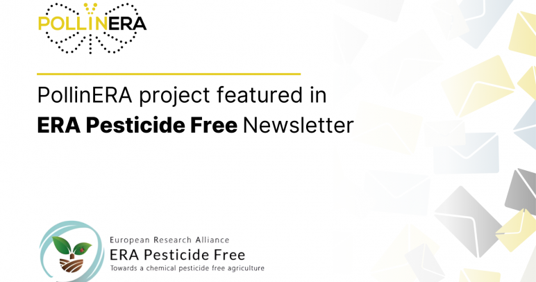 PollinERA featured in ERA Pesticide free’s newsletter