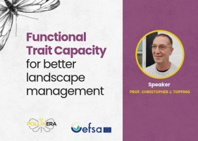 Functional Trait Capacity: PollinERA talk at the thematic EFSA-KIC meeting