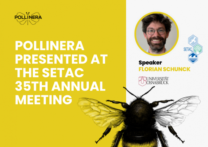 PollinERA presented at SETAC Europe 35th Annual Meeting in Vienna